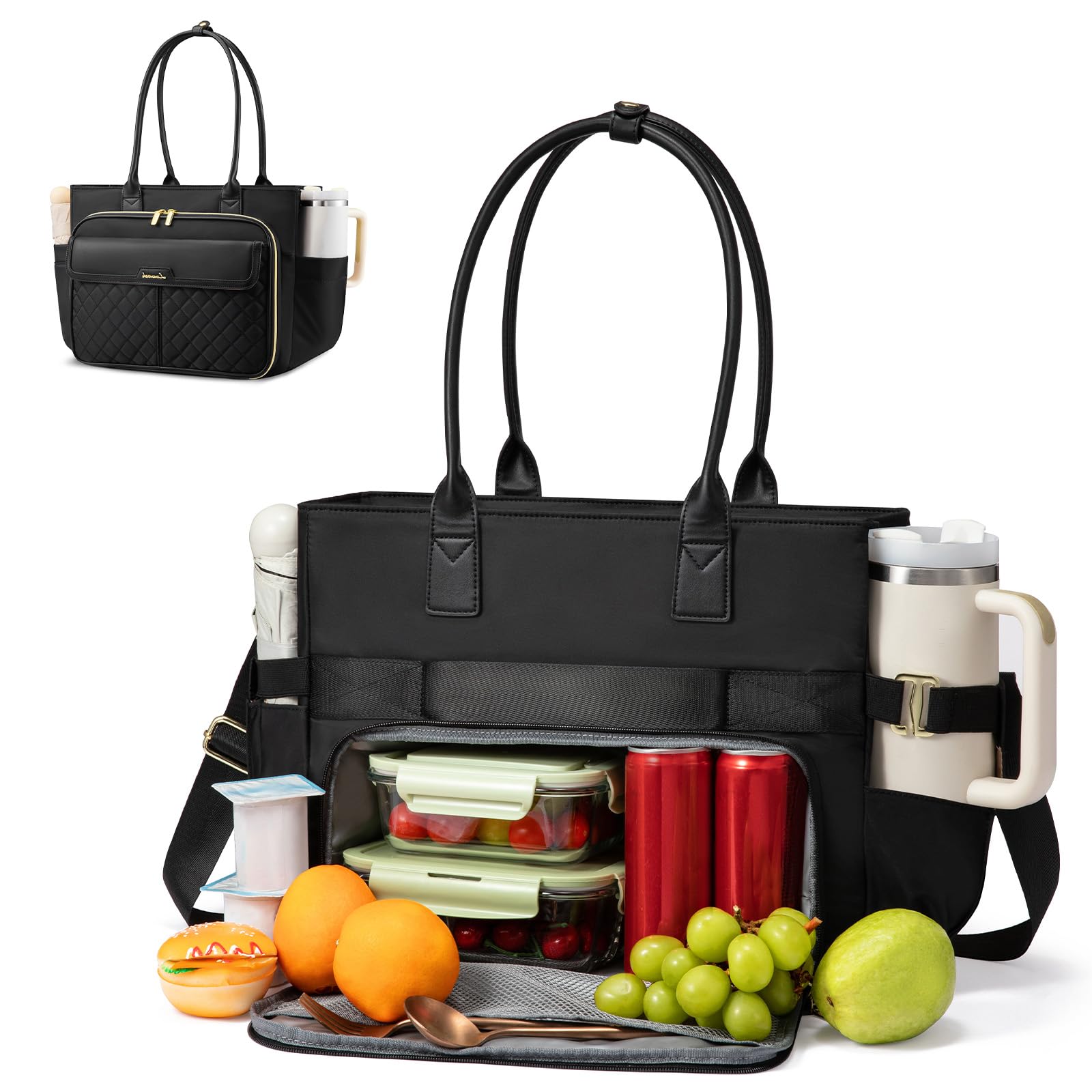 LOVEVOOK Accordion File Tote