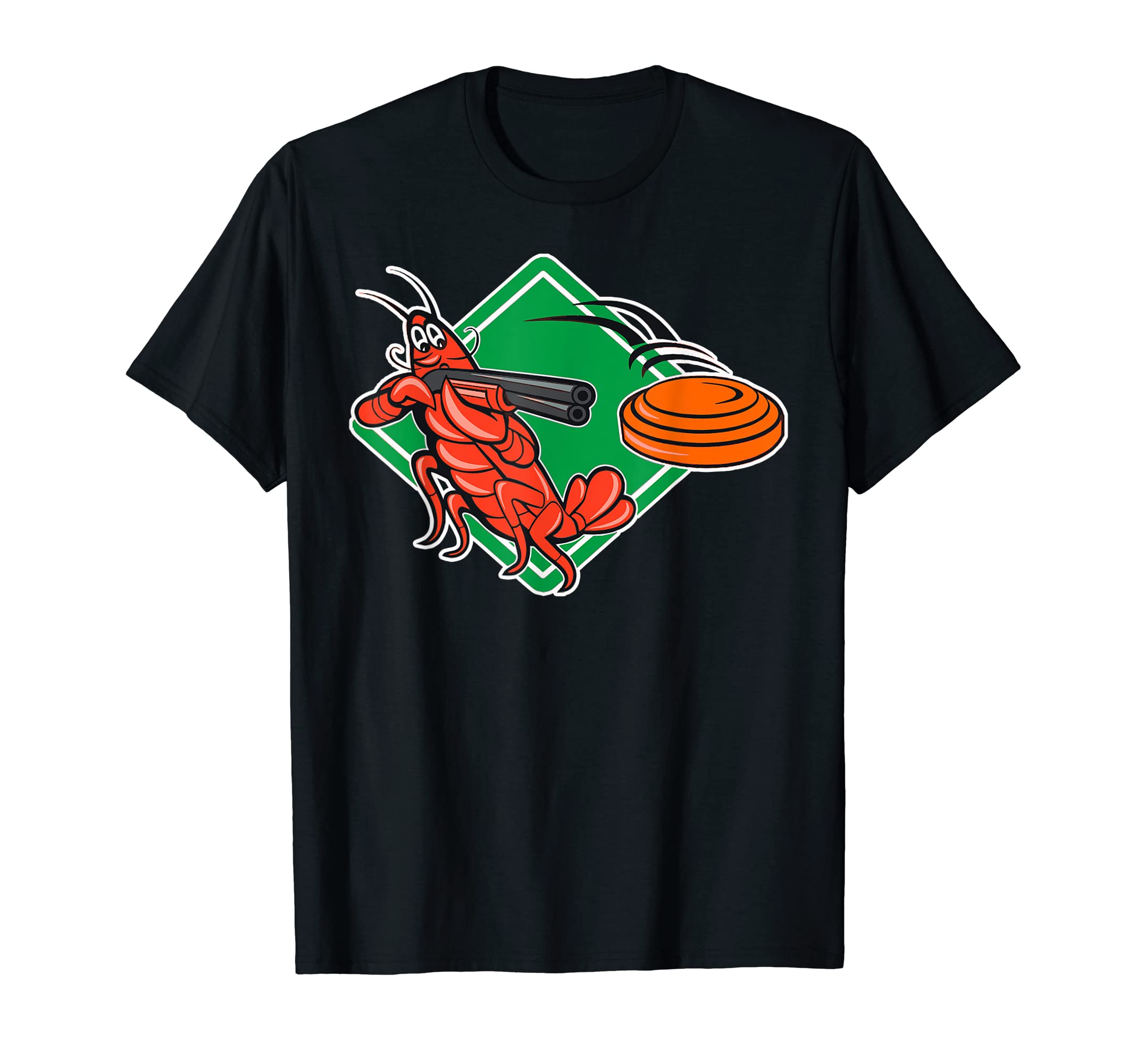 Shooting Skeet Trap Clay Shotgun Crawfish Funny T-Shirt