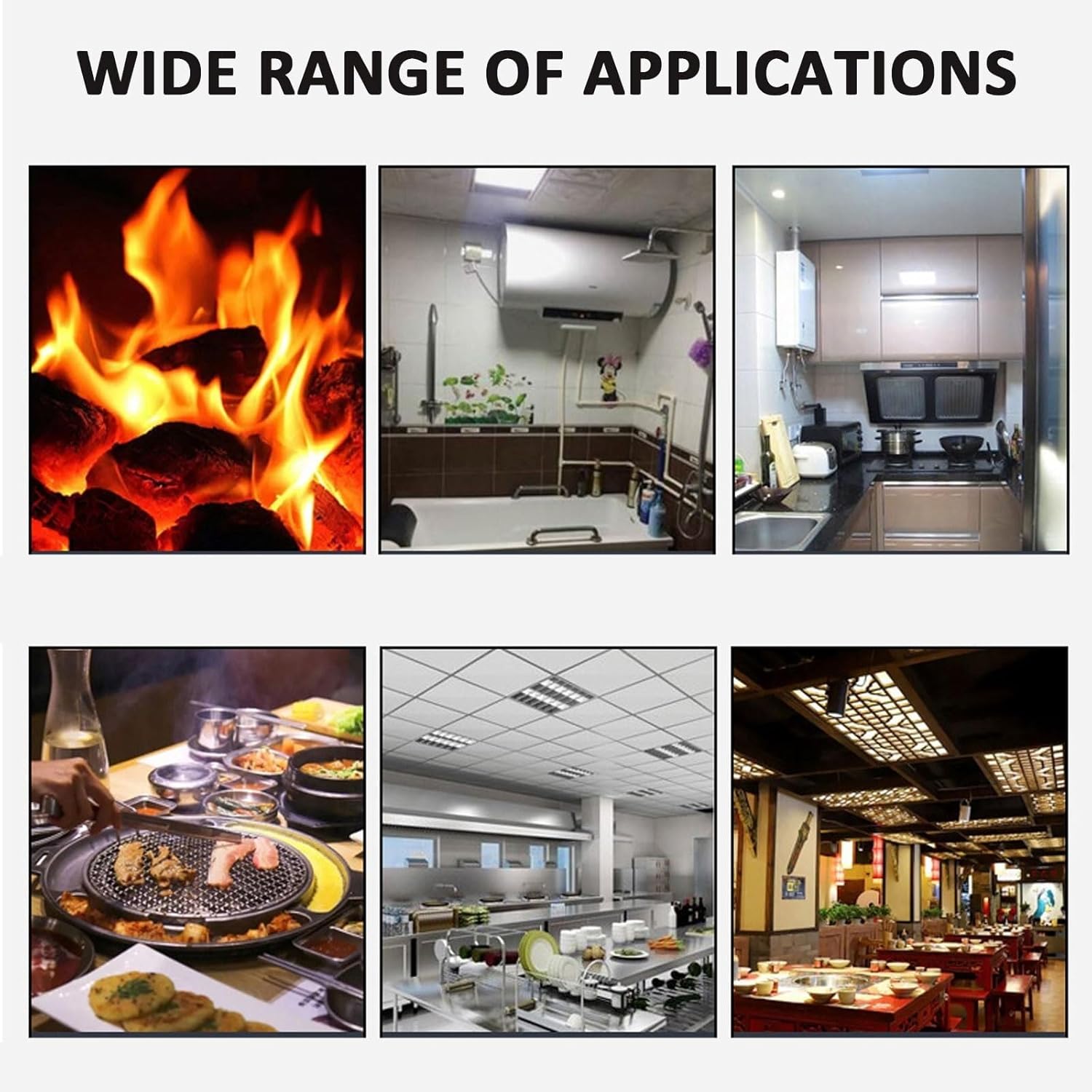 Steadfast Haven 4-in-1 Detector with HD Screen, Home, Apartment, Hotel, Camping RV(White)