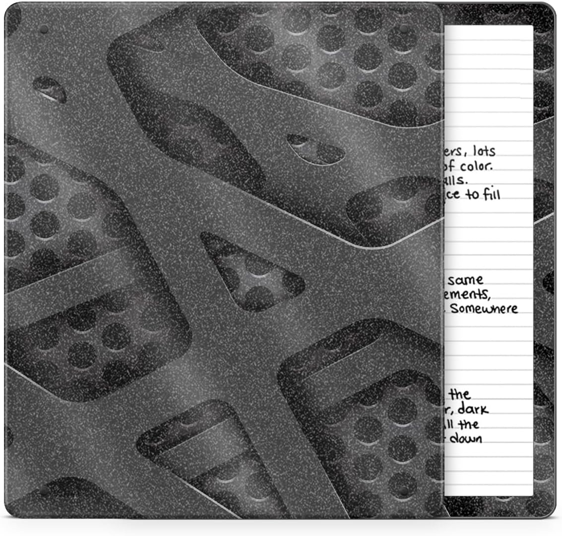 Carbon Fiber Tablet Skin Compatible with Amazon Kindle Scribe 2 (2024) - Happens for A Reason - Premium 3M Vinyl Protective Wrap Decal Cover - Easy to Apply | Crafted in The USA by MightySkins