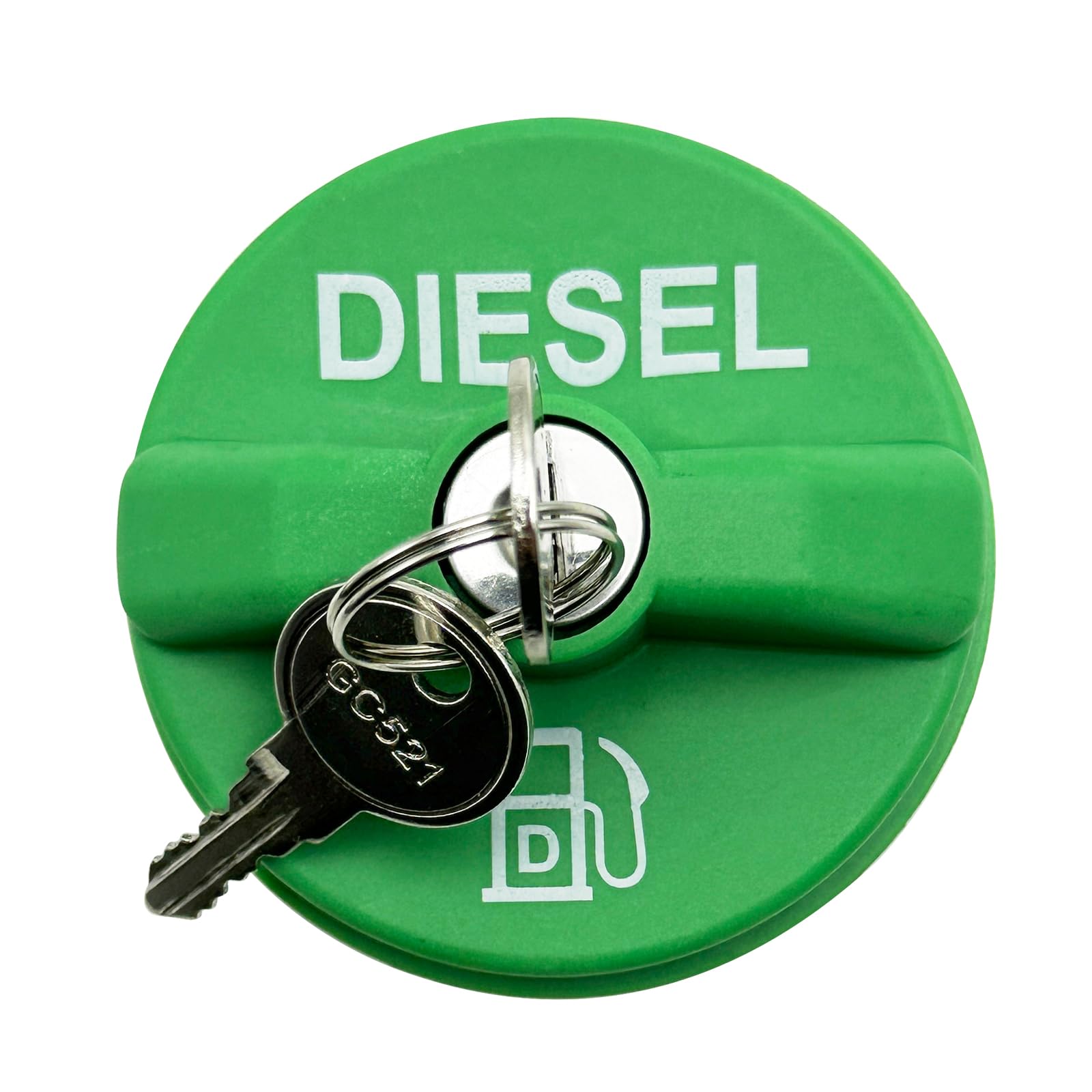 Photo 1 of 10591D Locking Diesel Fuel Tank Cap Fuel Cap Gas Cap Compatible with Chevy Silverado Express C3500 K3500 Dodge Ram 3500 W350 D350 Ford F-250 E-350 GMC Sierra Savana 9MGC791 MGC791 10591