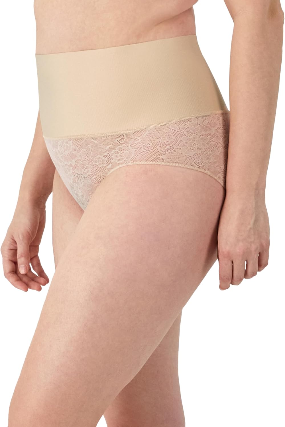 Maidenform womens Shapewear Underwear, Tummy Control Shapewear for Women, Panties - Lace Options, Fajas (Plus Size, Too) - Image 2