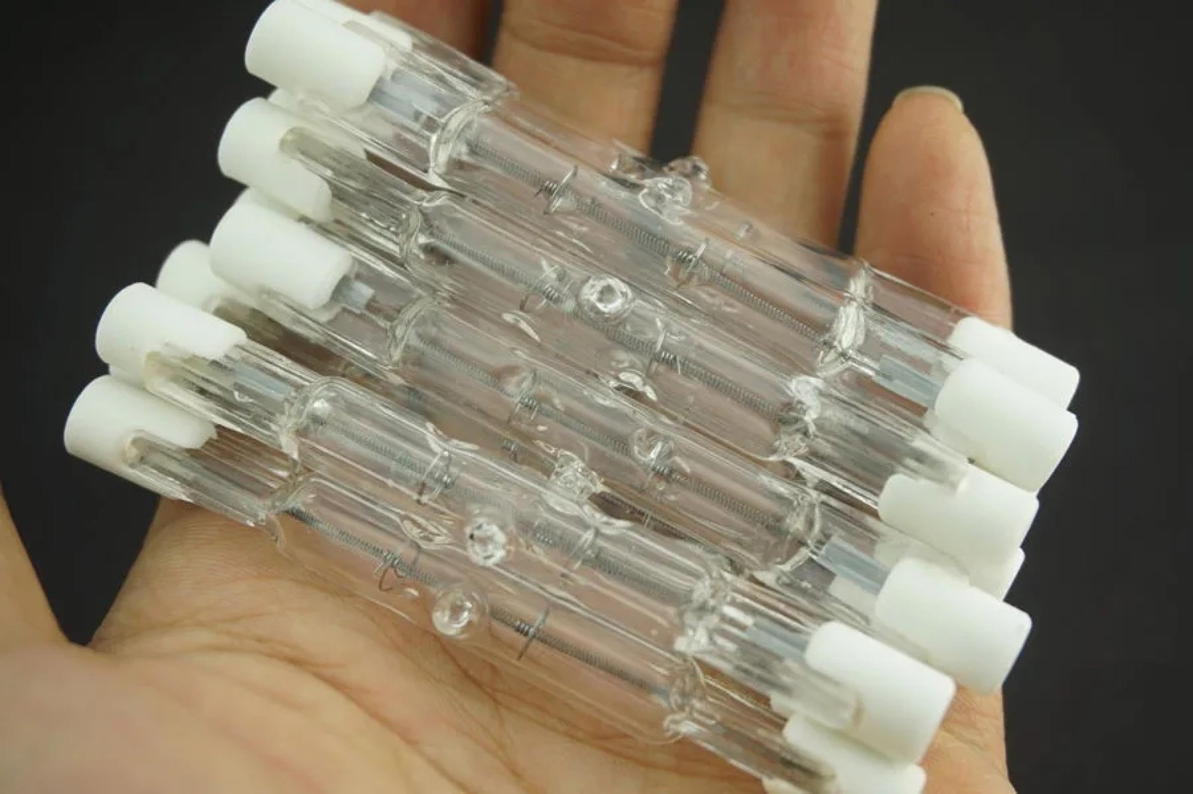 10 bombillas halógenas de tubo de vidrio de 110~120 V, 100 W, 120 W, 150 W, tipo J, T3, 78 mm, bombillas de iluminación halógenas regulables, 20 unidades, 78 mm, 120 W