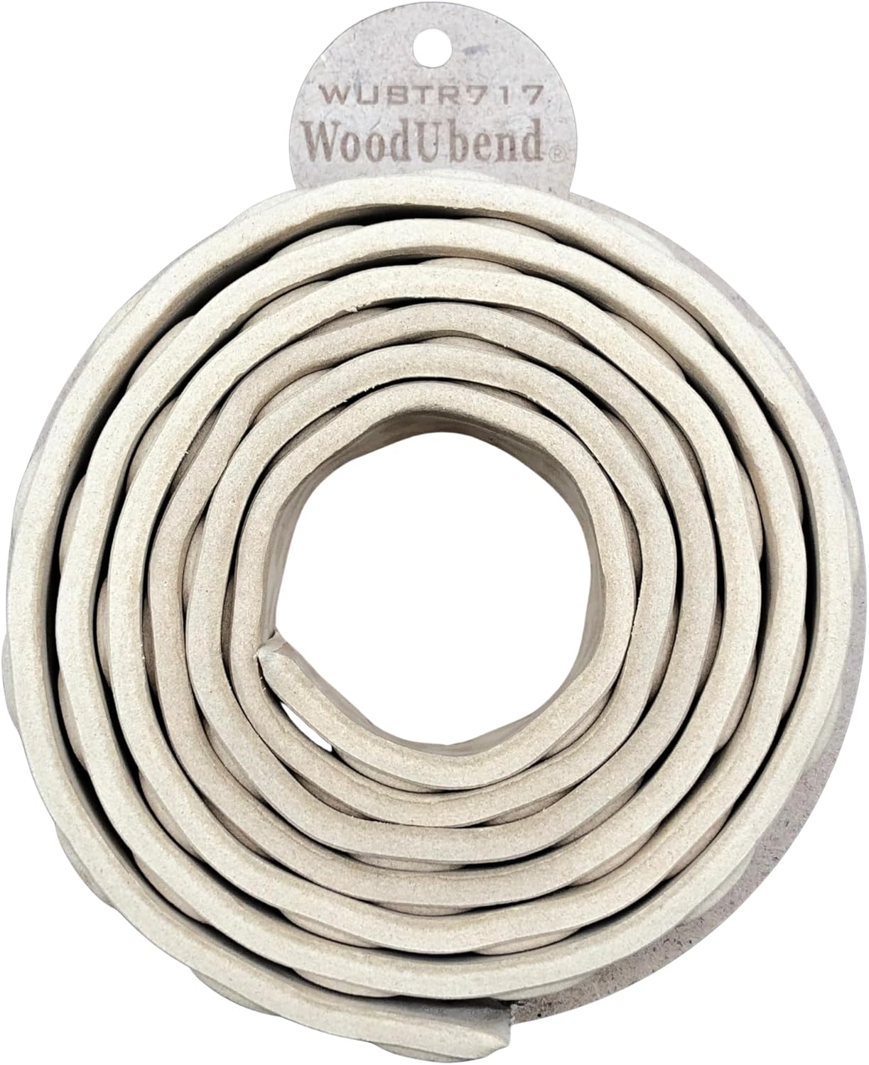 WoodUBend TR717 Trim Chunky Chain 208x3.7x1 cm Heat Bendable & Flexible Wood Trims - DIY Craft, Furniture & Home Decor - Easy to Apply & Paint - Versatile, Reusable & Durable