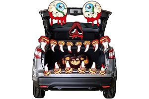 Decoración de Halloween para Carro: Transforma tu Auto en un Monstruo Escalofriante