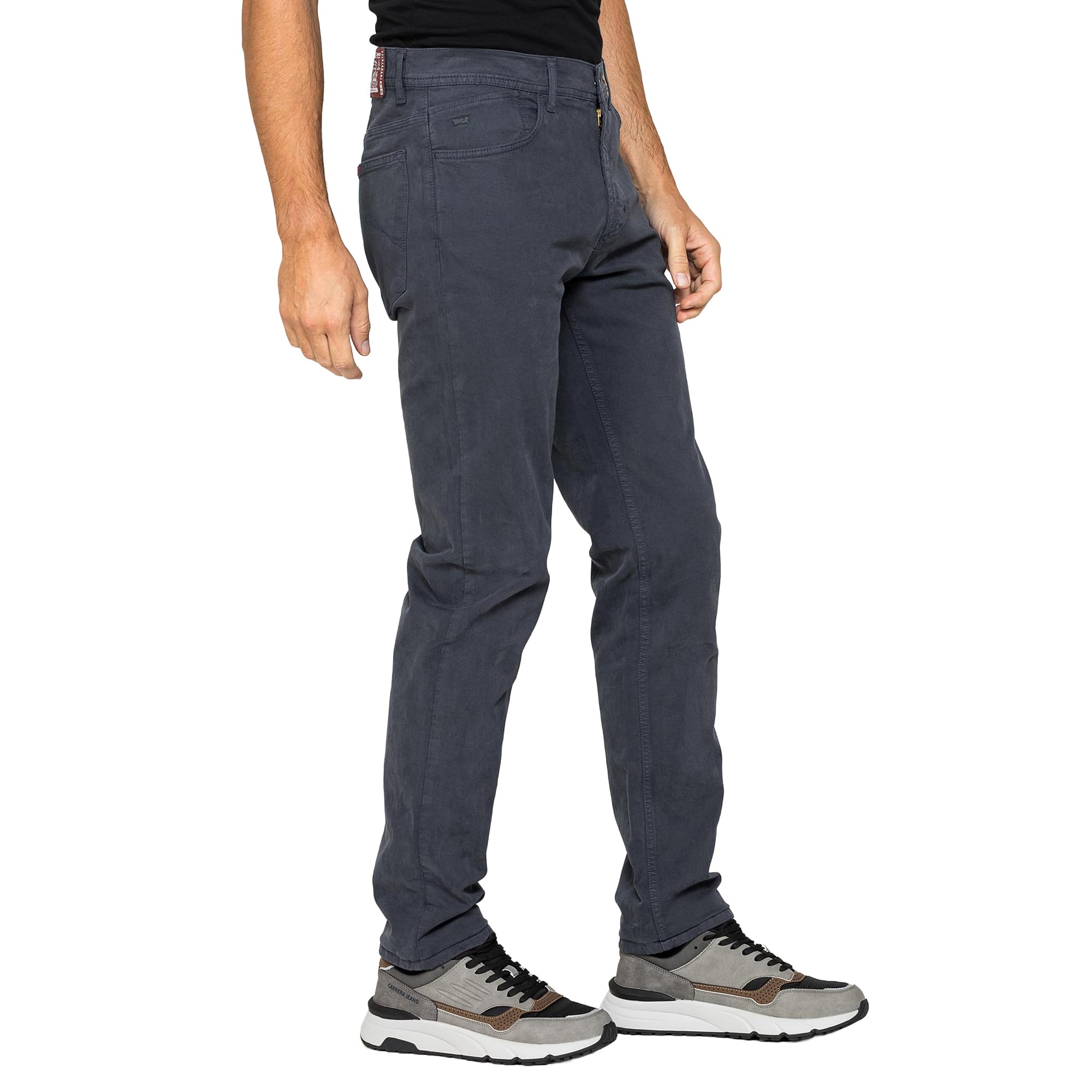 Carrera Jeans - Pantalone Uomo in Gabardina, Grigio Antracite (60)