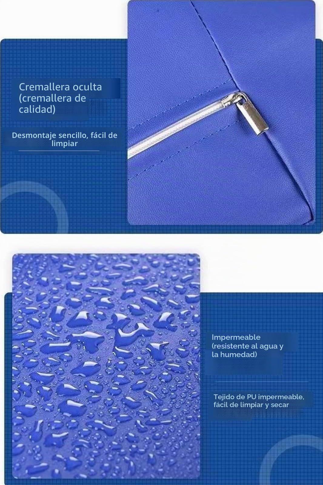 Cojín Reversible para Pacientes, Cojín En Forma De U, Antiescaras, Parálisis De Pacientes, Cojín Reversible, Ayuda para El Cuidado De La Cama para Ancianos, Enfermeria Soporte para Piernas B