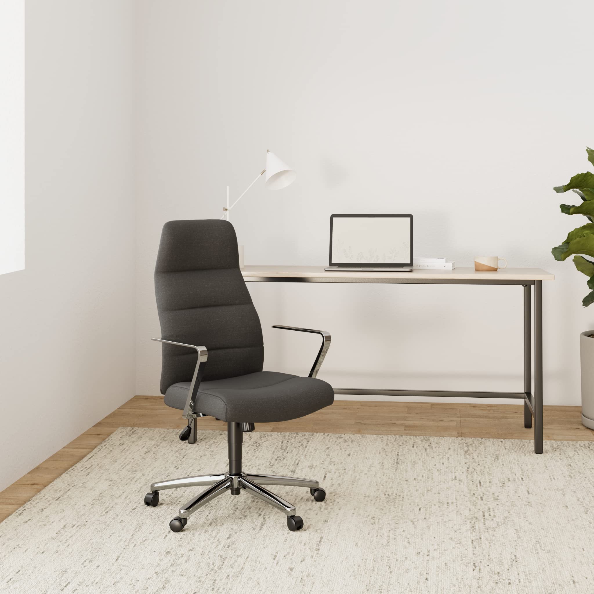 Topstar NC79RDC2 Chefsessel Chairman, 63 x 64 x 124, stoff anthrazit