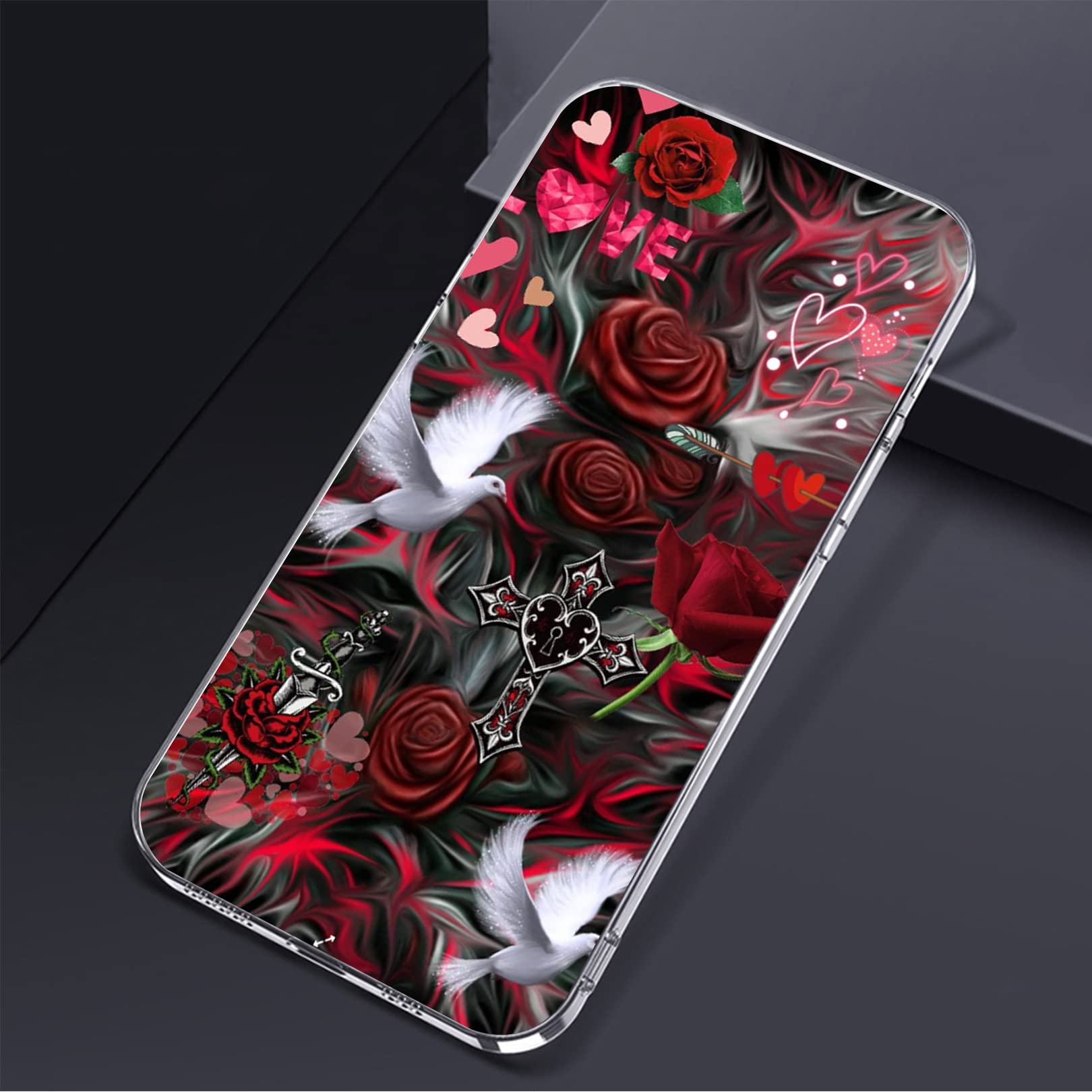 WIMSPEED Cover per Cubot X70 (6.58), Custodia per Telefono Ultrasottile Antiurto e Antigraffio, Morbido Silicone TPU Nero Protettiva Case per Cubot X70 - WMA4