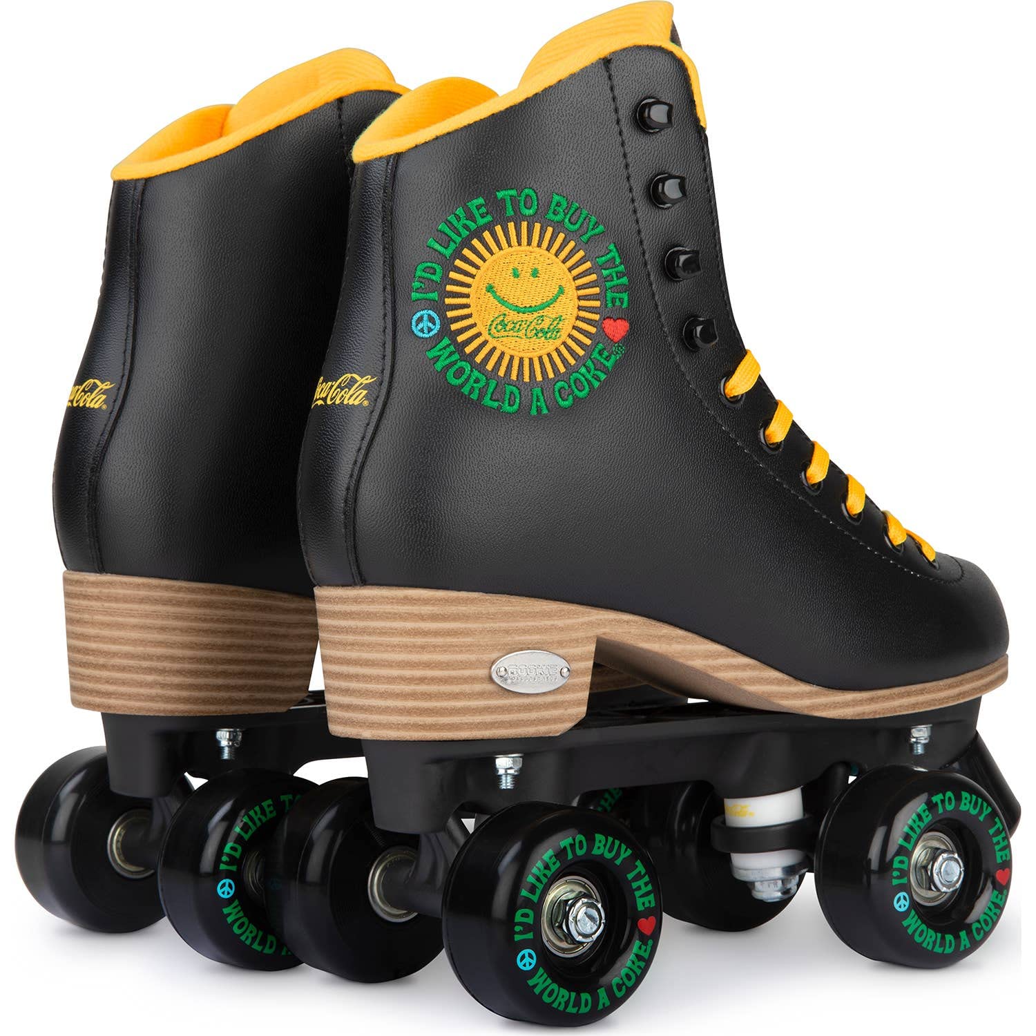 Rookie Rollerskates Patins à roulettes pour la Jeunesse Unisexe, Noir (Noir), 35,5