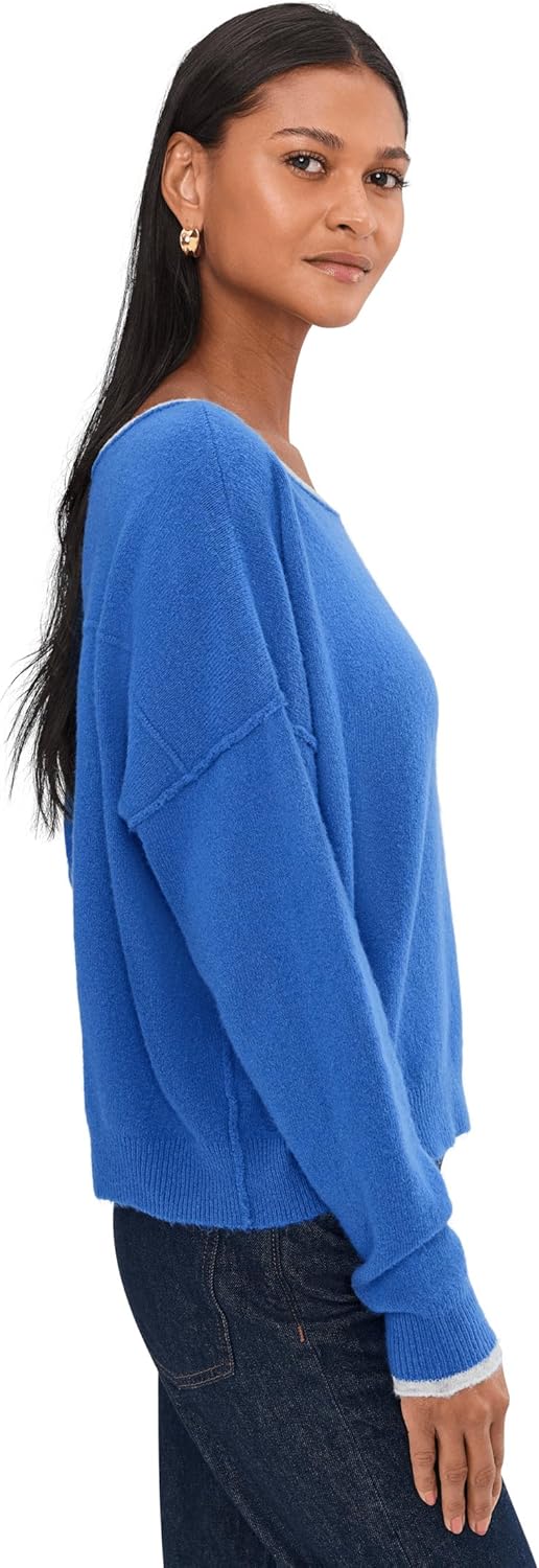 Free People Womens See Me Pullover - Image 3