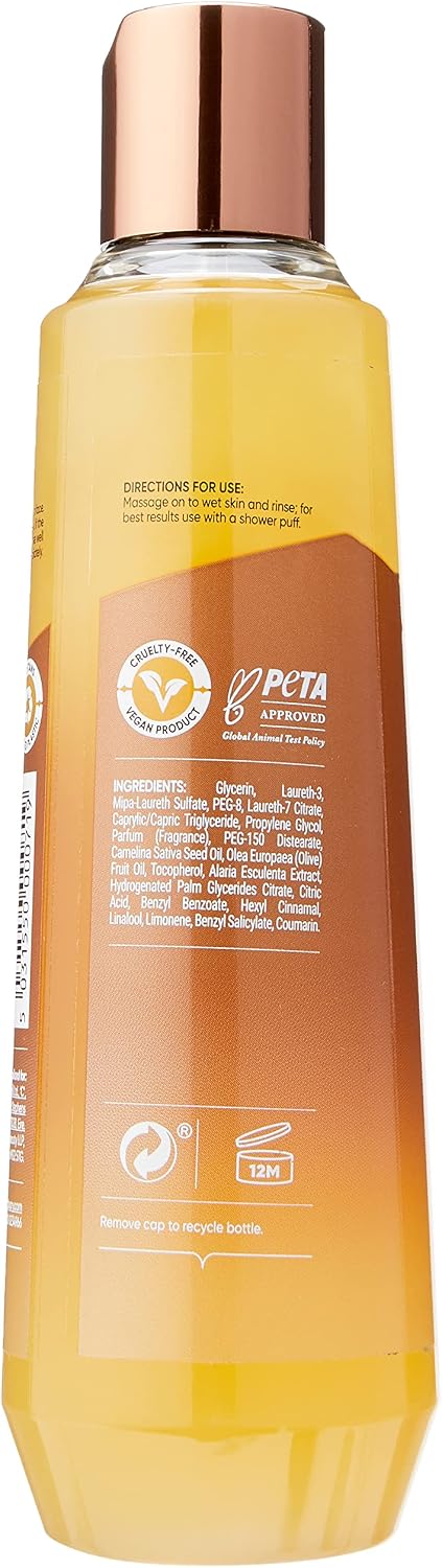 Sanctuary Spa Ultra Rich Shower Oil for Dry Skin No Mineral Oil, Cruelty Free and Vegan, Orange, 250 ml, 250 ml (Pack of 1) - Image 3