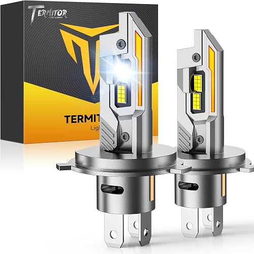 Termitor H4/9003/HB2 Light Bulbs, 100000LM 12X…
