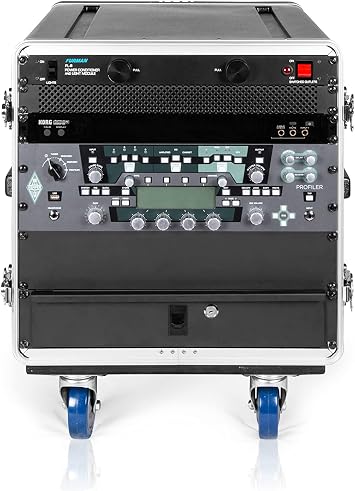 Gator Cases Soundcheck Series 10U Rack Base with Casters for Console Audio Racks (GRC-BASE-10)