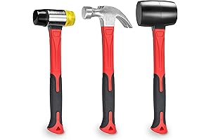 3Pcs Hammer Set - Essential Tools for Every Project