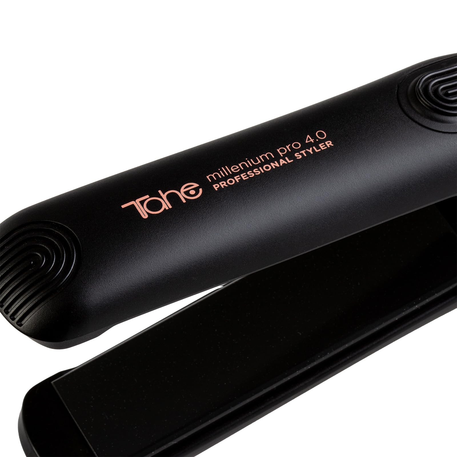 Tahe Plancha para el cabello Millenium Pro 4.0 con revestimiento cerámico, tecnología de iones negativos y neceser incluido