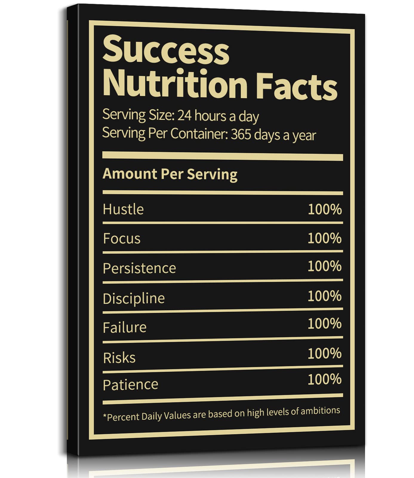 Buy Motivational Wall Art Success tion Facts Positive Quotes Wall Decor