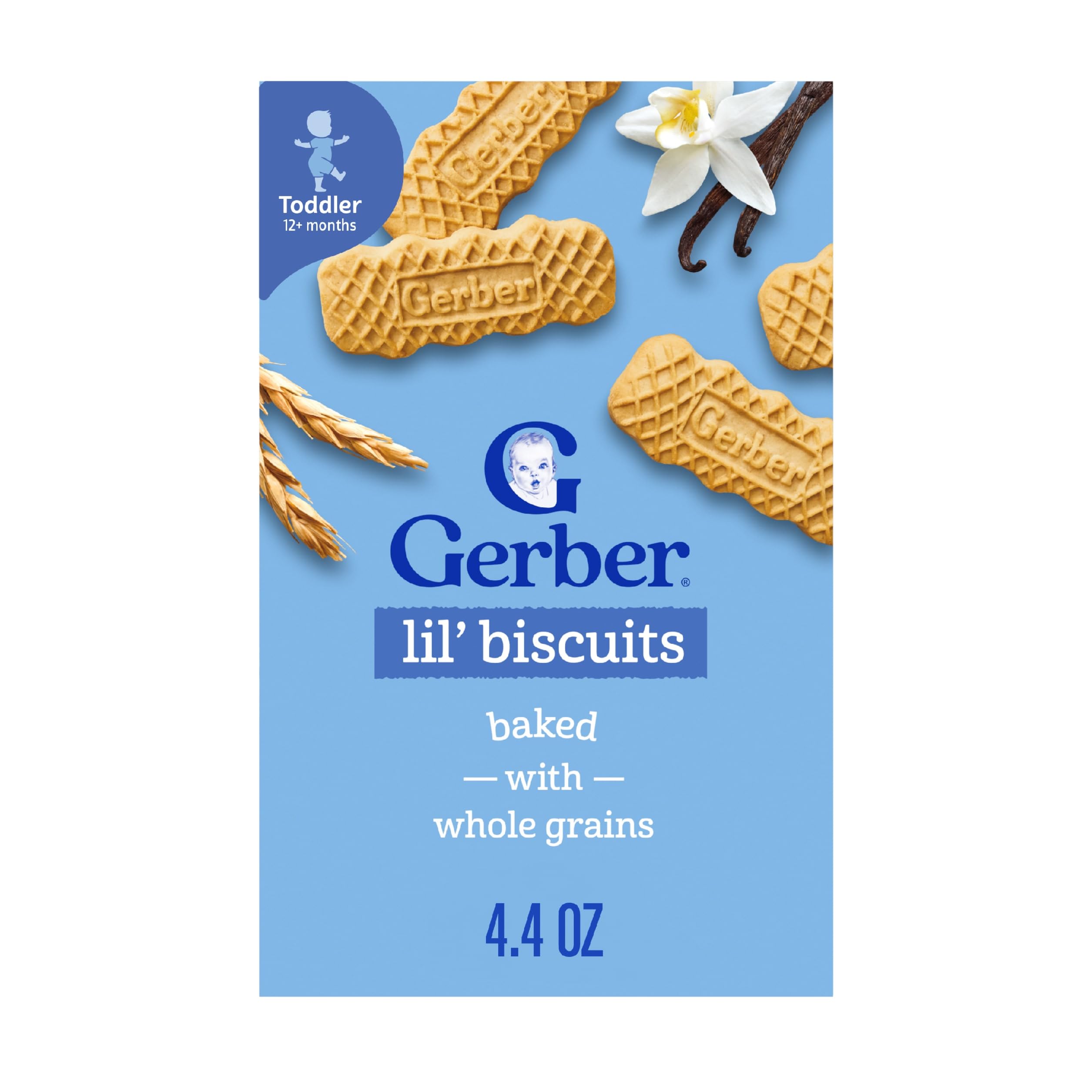 Gerber Lil Biscuits, 126 gm