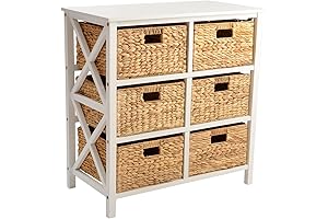 eHemco 3 Tier Basket Shelf