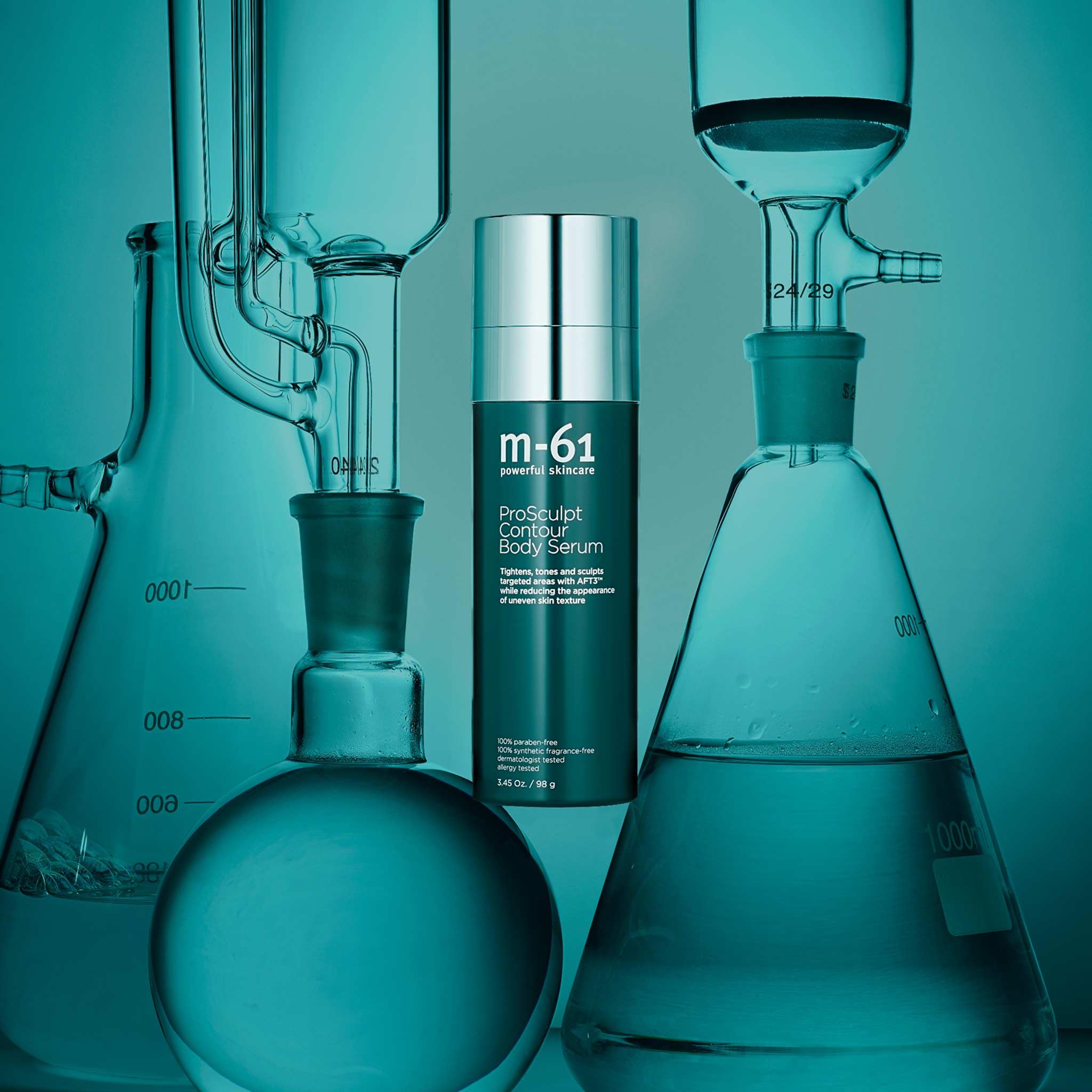 m-61 ProSculpt Contour Body Serum | Tightening Body Serum Clinically Shown to Tighten, Tone, and Sculpt. Cooling, Fragrance Free - 3.45 Fl. Oz.