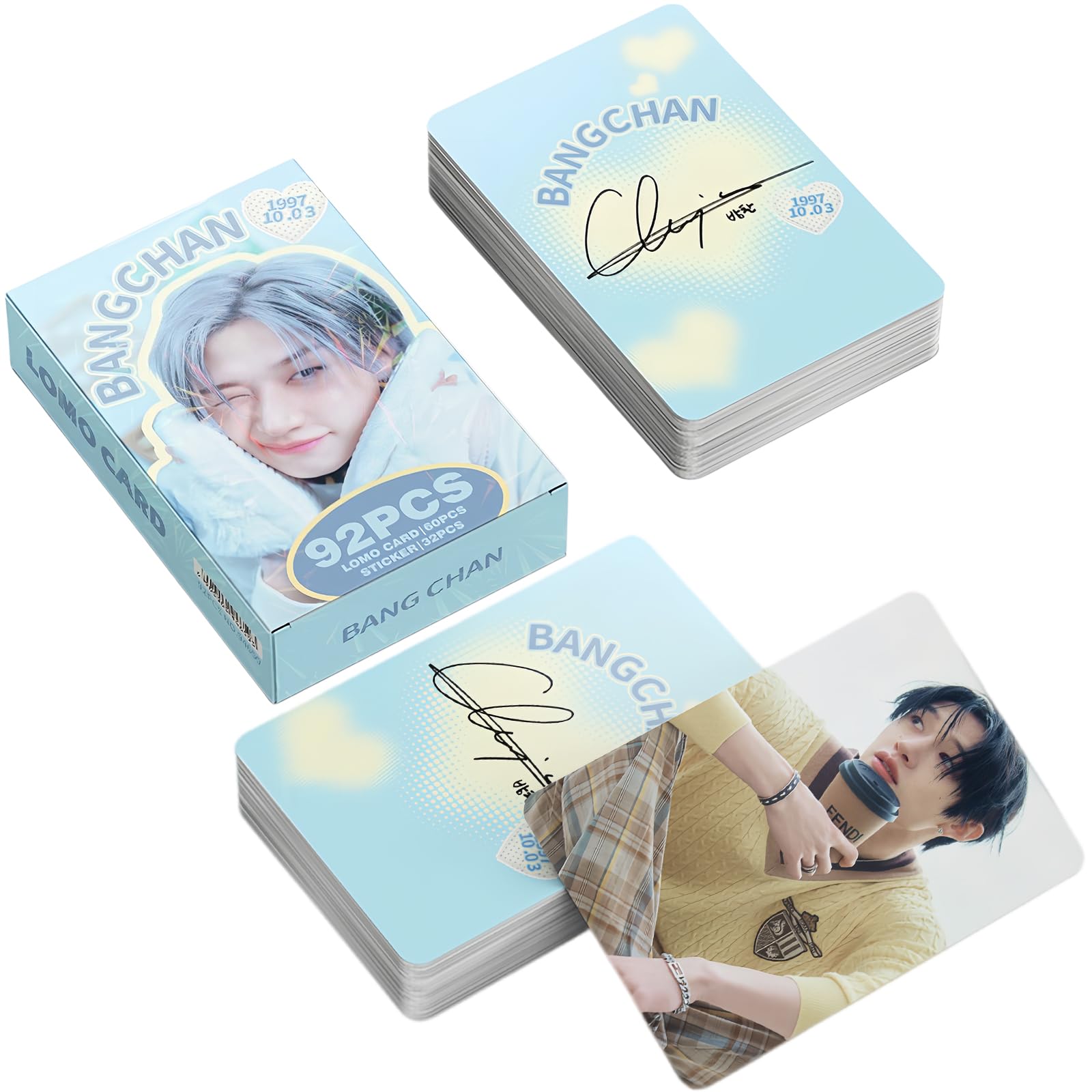 92 peças Stray Kids BANGCHAN photocards DO IT Álbum Bang Chan