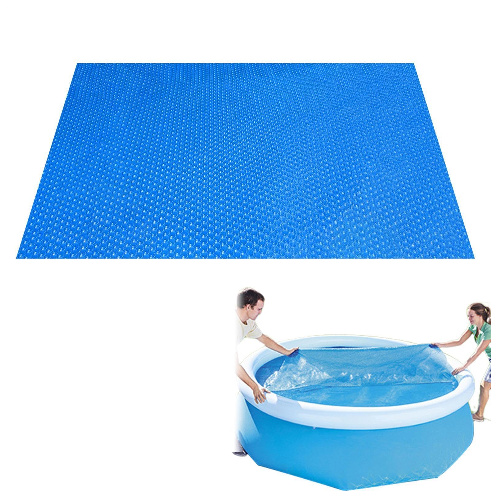Couverture de piscine isolante et tapis de sécurité pliable pour spa