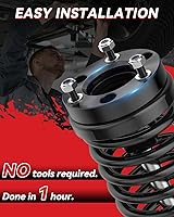 Vista 6 de PROEZE Kit de nivelación de elevación delantera de 1.5" para F150 2004-2024, Expedition 2003-2018, Mark LT 2005-2008, Kit de espaciadores