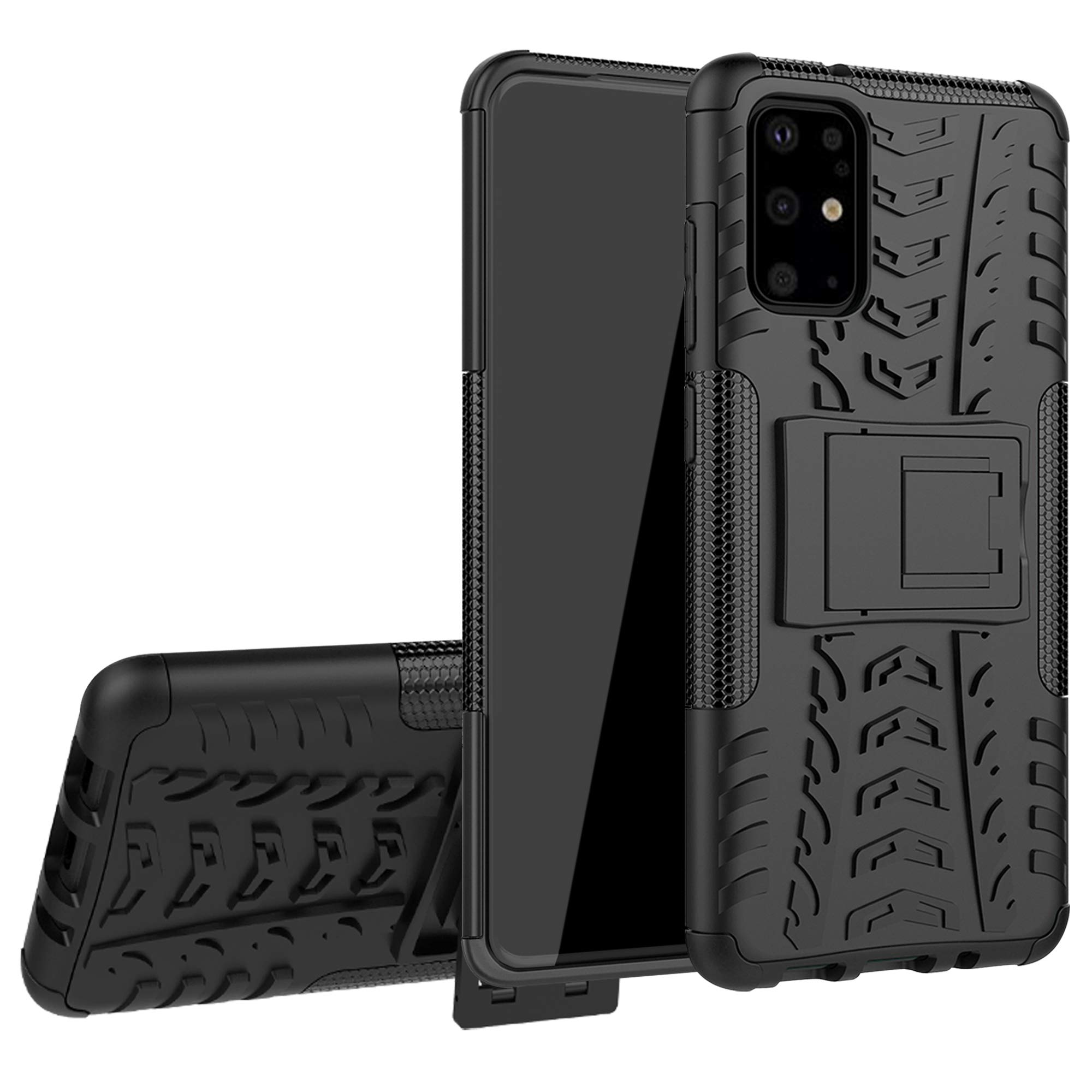 LabanemaCase for Xperia 10 II, Heavy Duty Shock Proof Rugged Cover Dual Layer Armor Combo Protective Hard Case for Sony Xperia 10 II (Not fit Sony Xperia 1 II) - Black