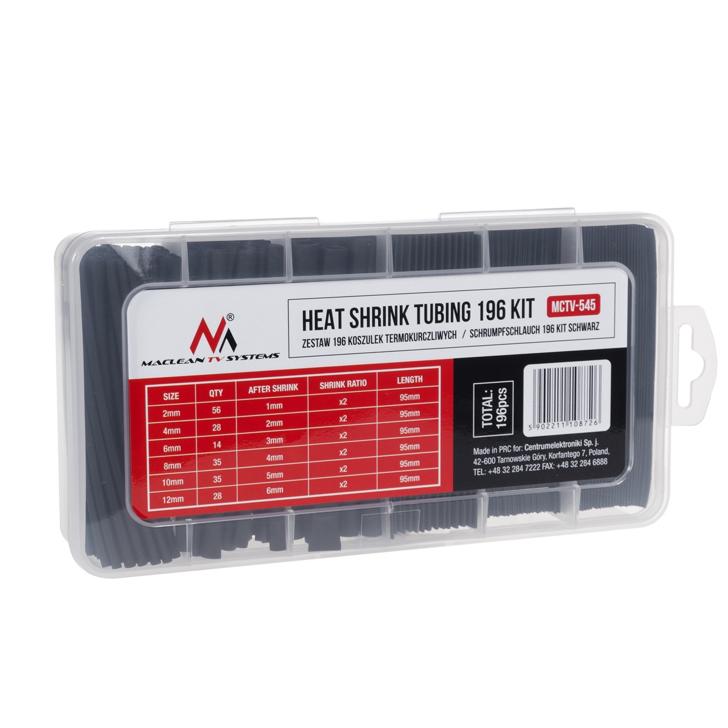 Tubo Flessibile Scarico Tubo Termoretraibile Nero Da 100 Piedi (30