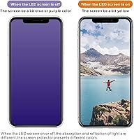 Vista 4 de Protector de pantalla de vidrio templado antiluz azul [2 unidades] para iPad Pro de 12.9 pulgadas (versión 2015/2017, 1ª/2ª generación)