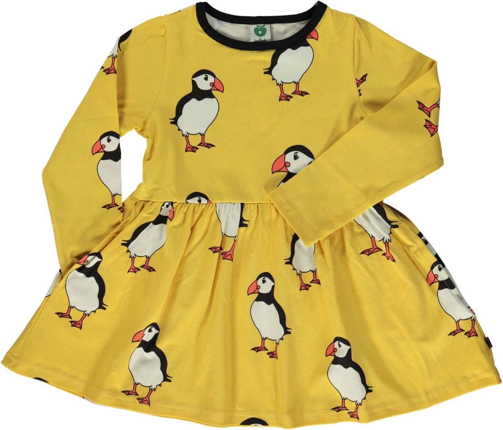 Smafolk Puffin Dress with Skirt - Ochre Yellow