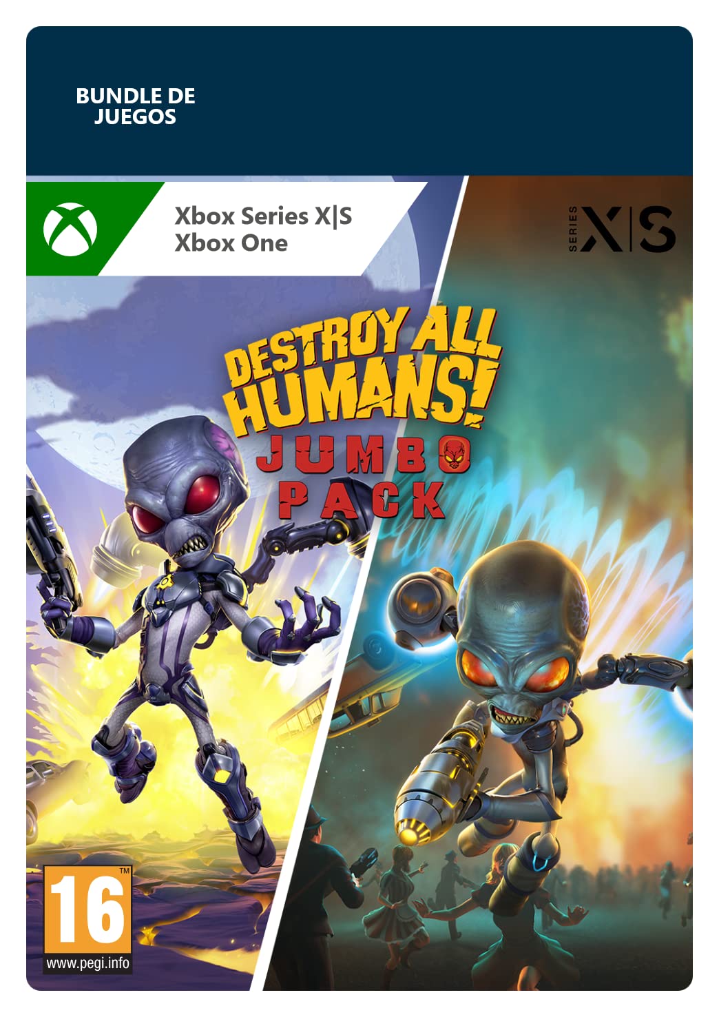 Destroy All Humans! 2 Reprobed Jumbo Pack | Xbox One/Series X|S - Codice de descarga