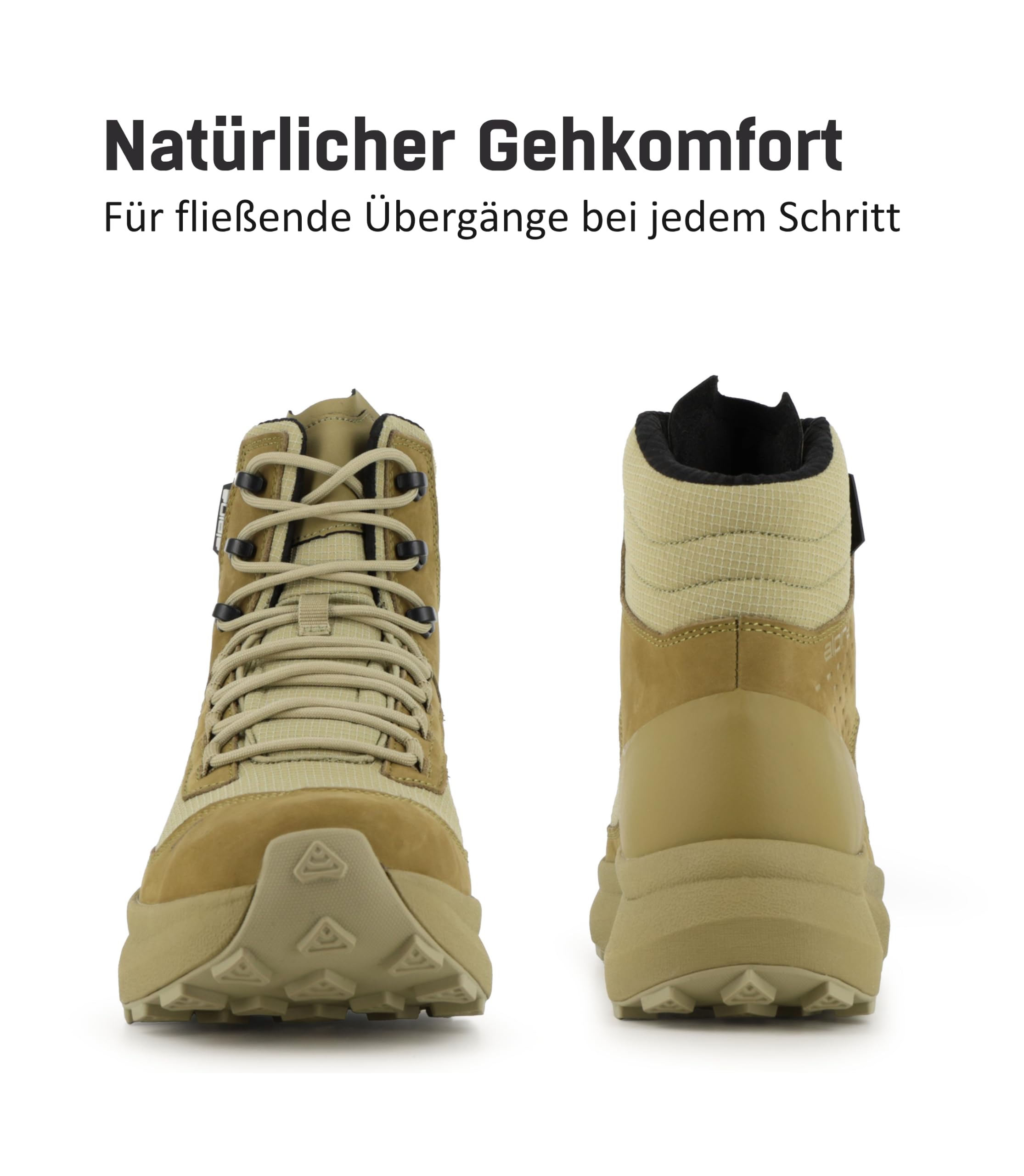 Alpina Lynx Wanderschuhe Herren und Damen | Wasserdichte Trekkingschuhe Herren und Damen, Mit Sympatex, Stormsohle, Leder & Ripstop