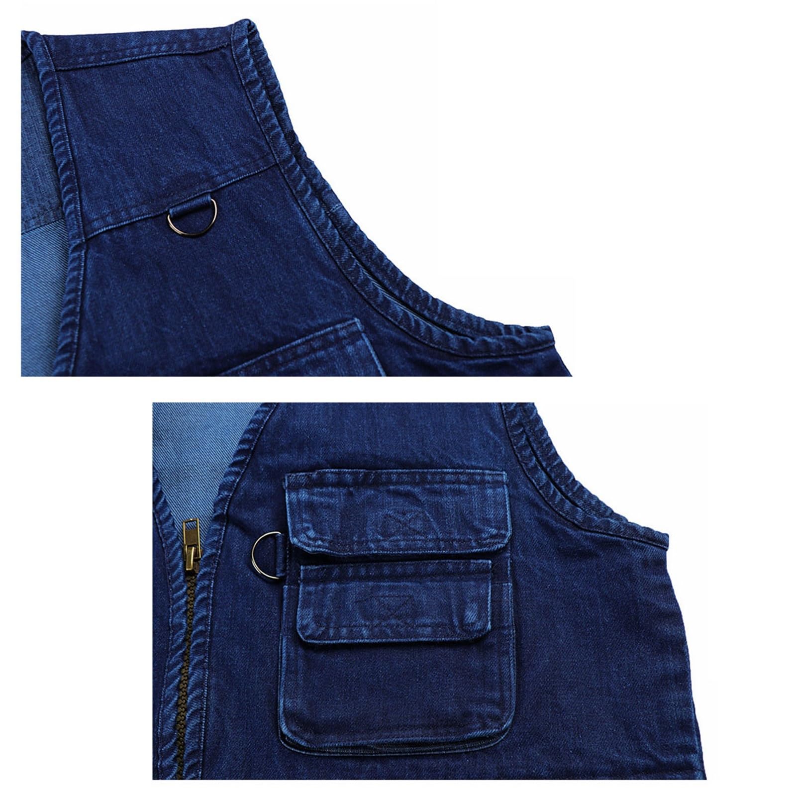 Wygwlg Gilet Casual ad Asciugatura Rapida con Tasche per Fotografia