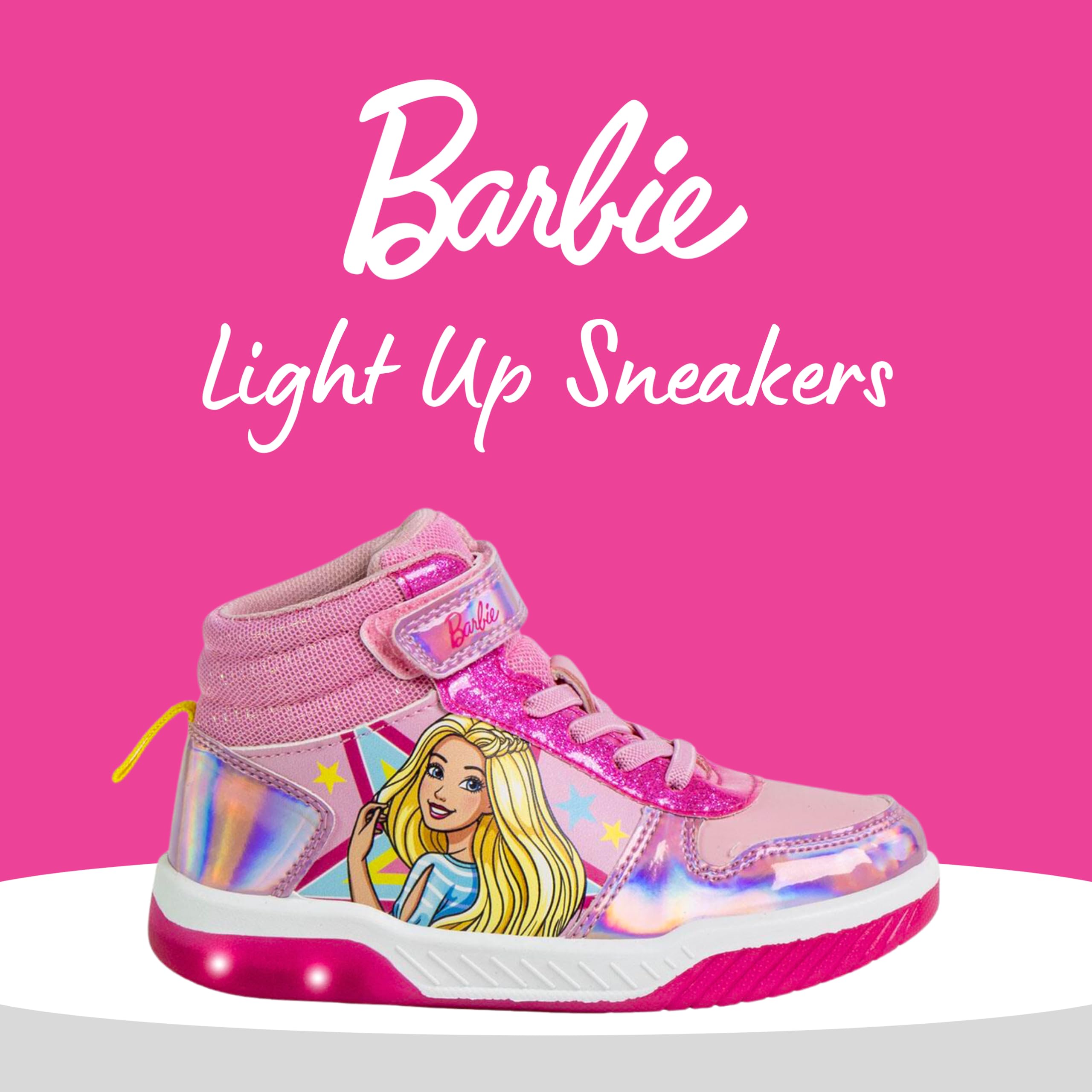 Barbie Scarpe Ragazze, Calzature Sportive Alte Bambole, Regalo per Ragazze, Taglie EU 27 a 33