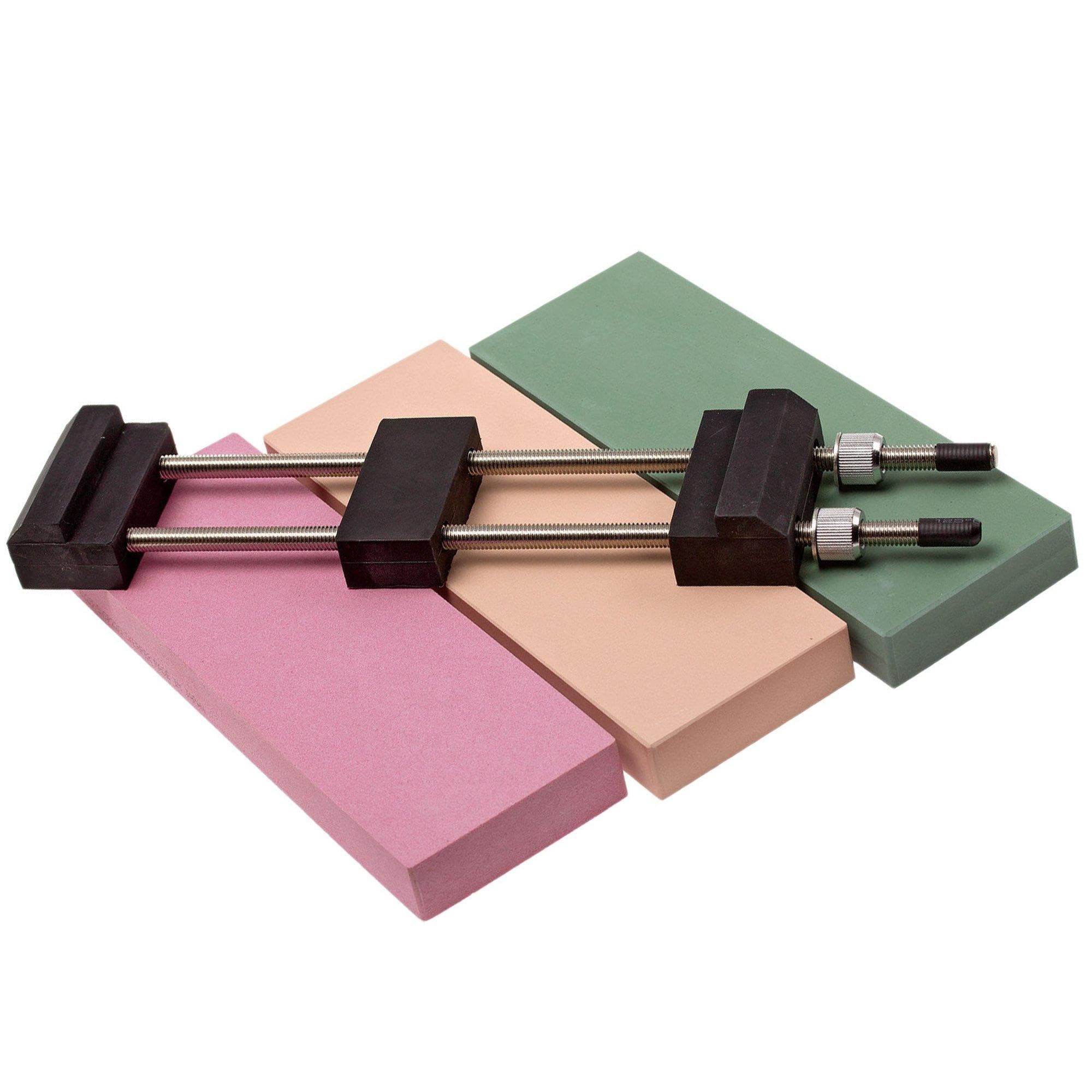 Skerper Professional Schleifpaket Körnung 220/1.000/2.000 + Halter, Alles Was Du Brauchst um Selbst zu Schleifen