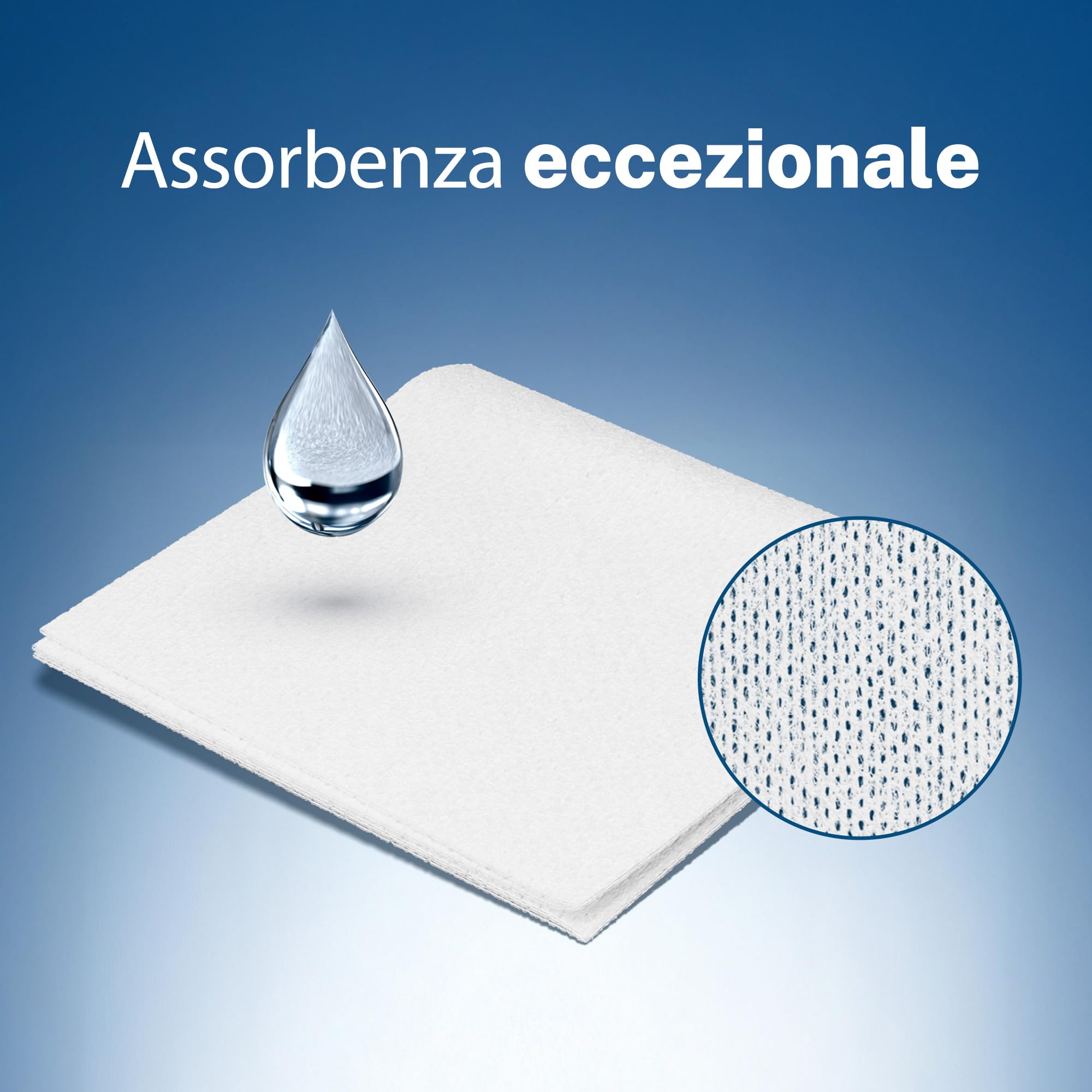 Garze Sterili 10x10 cm 100 pezzi | Garza in tessuto non tessuto per medicazione | Morbide, assorbenti e senza pelucchi