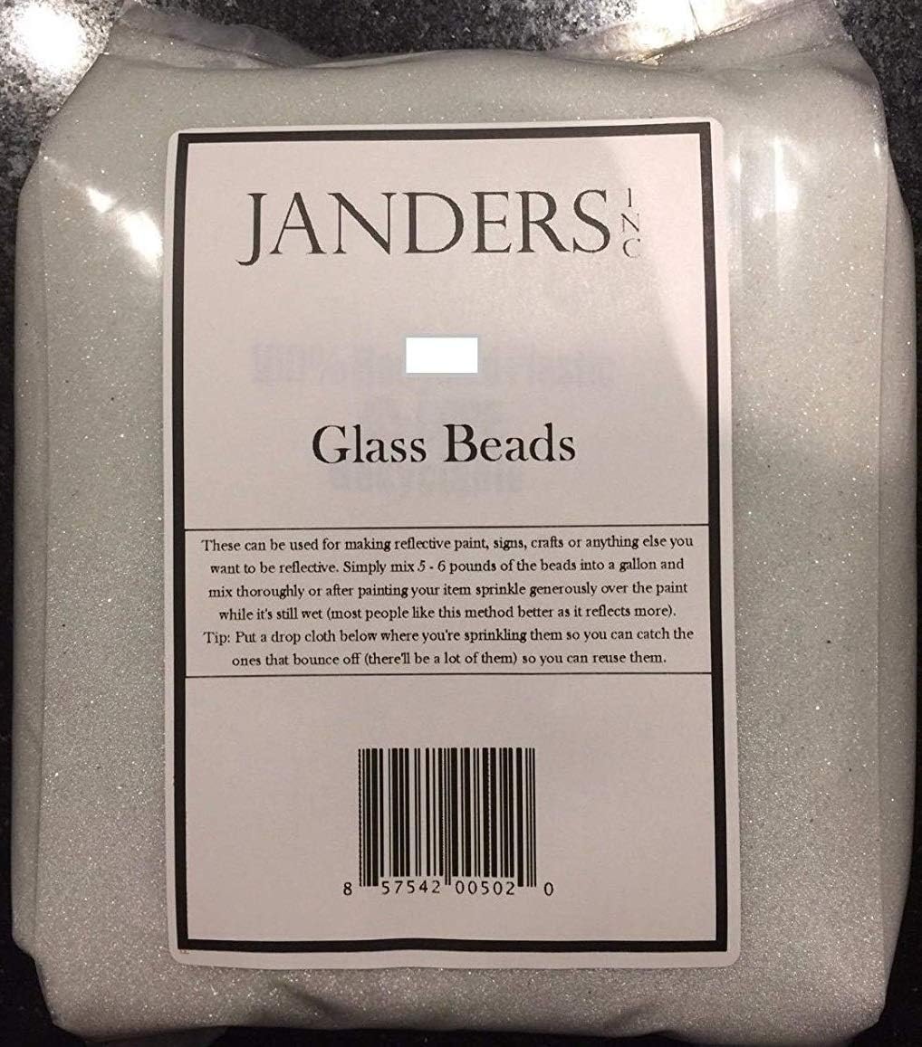 Reflective Glass Beads - 4 mil (sand like) (1 Pound)