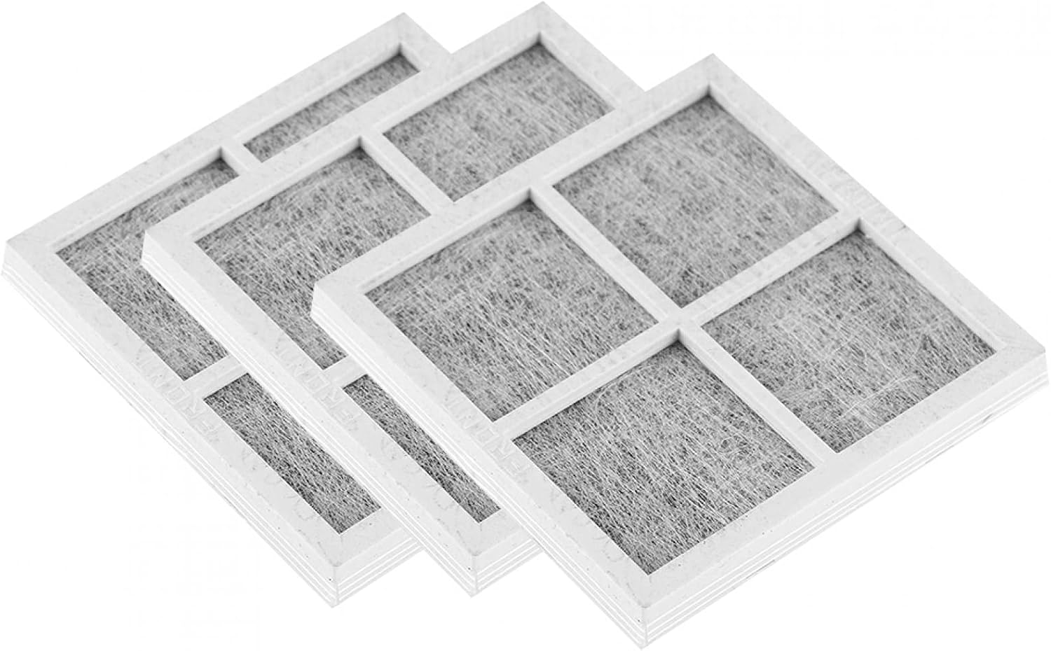 AF004 Air Filter 3 Pack,Lt120f Refrigerator Air Filter Replacement,Efficient Activated Carbon Refrigerator Air Filter, Air Filter Replacement For Lg Lt120f Elite 469918 Refrigerator