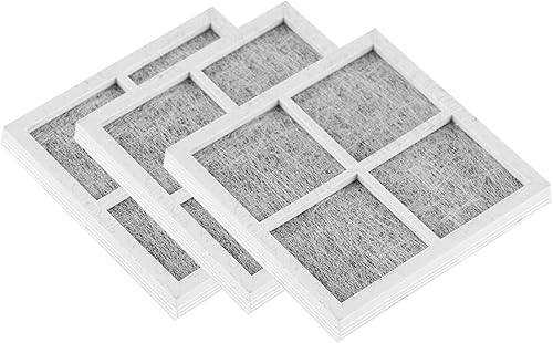 Paquete de 3 filtros de aire AF004, reemplazo de filtro de aire para refrigerador Lt120f, filtro de aire eficiente de carbón activado para