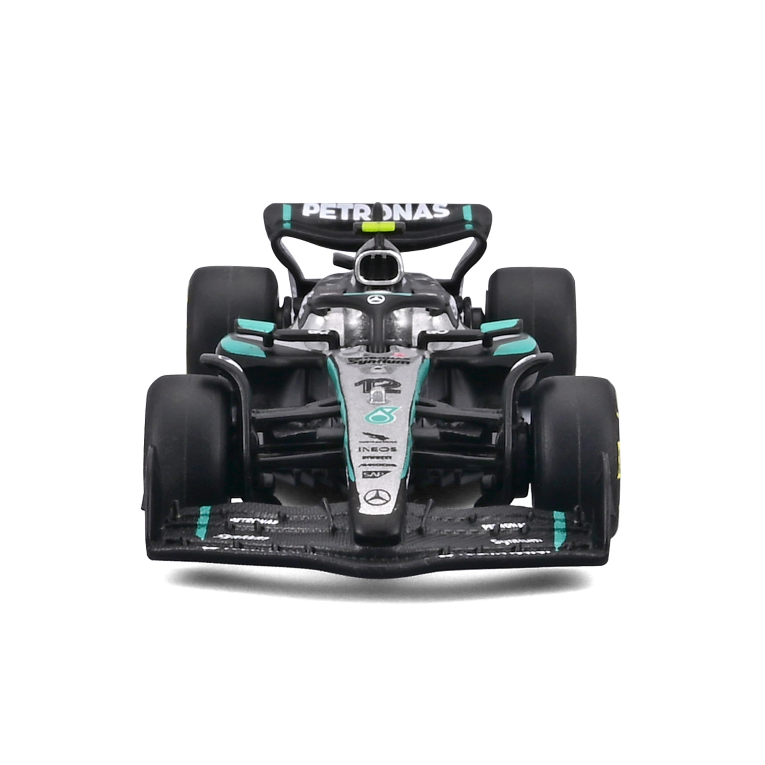 Amazon.com: 1:64 F1 Model for Benze F1 2025 W16 12# Kimi Antonelli