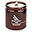 Hemlock Park Crackling Wood Wick Candle Handcrafted with Natural Coconut Wax (Large 16 oz, Blood Orange Sage)