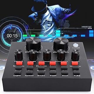 High Reliability Professional Durable Sound Card Broadcast Sound Card Fine Workmanship for mobile phone, PC
