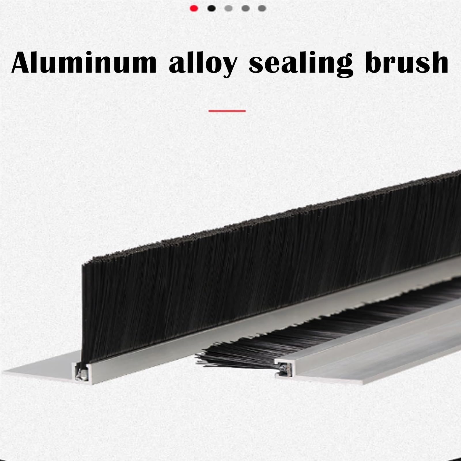 Aluminum Alloy Door Brush Sweep Seal