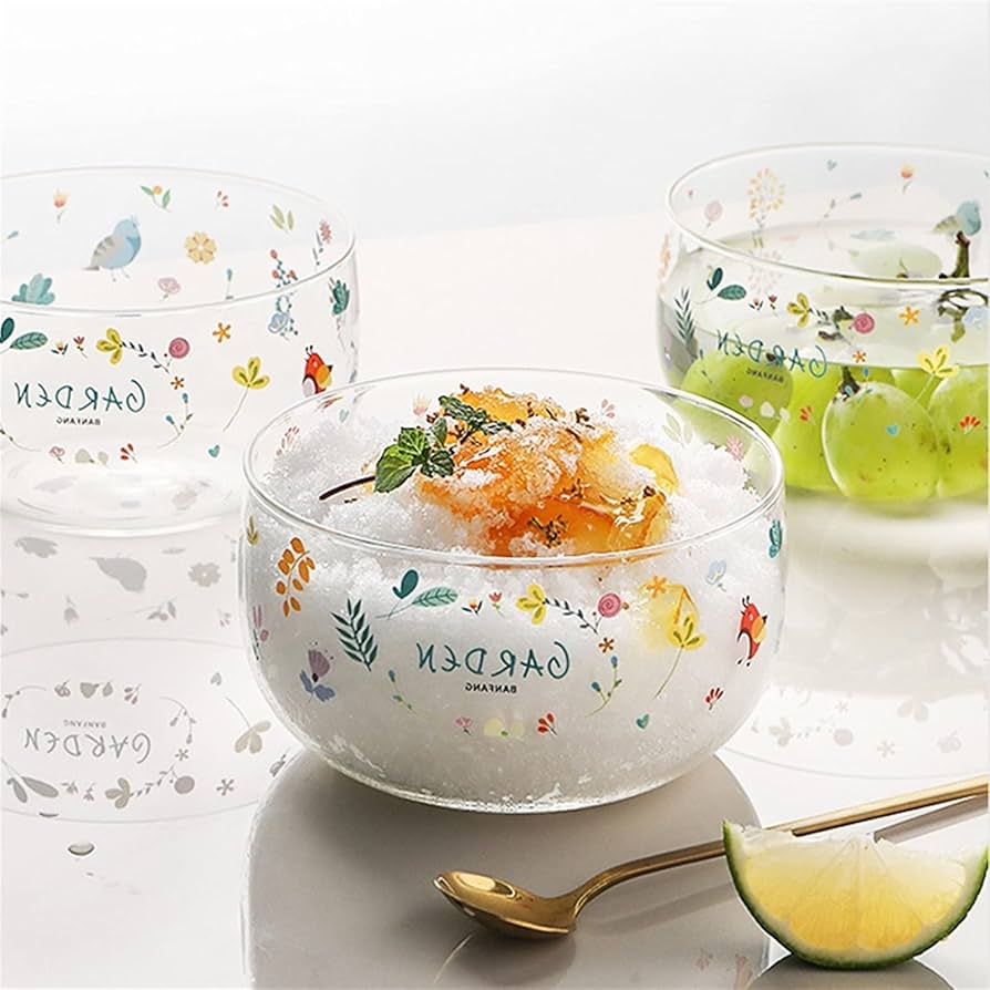 果物 スナック サラダ入れ カットガラス デザートボウル 20cm 71gDzd