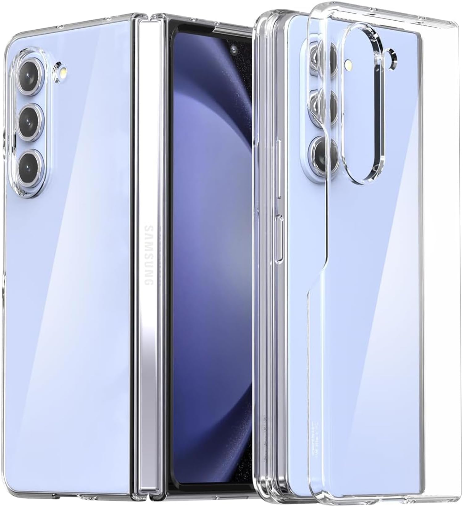 Kapa Phantom Ultra Thin Back Case for Samsung Galaxy Z Fold5 / Z Fold 5 | Full Body Protection Back Cover (Clear) (B0CDGH9H97) Amazon Price History, Amazon Price Tracker