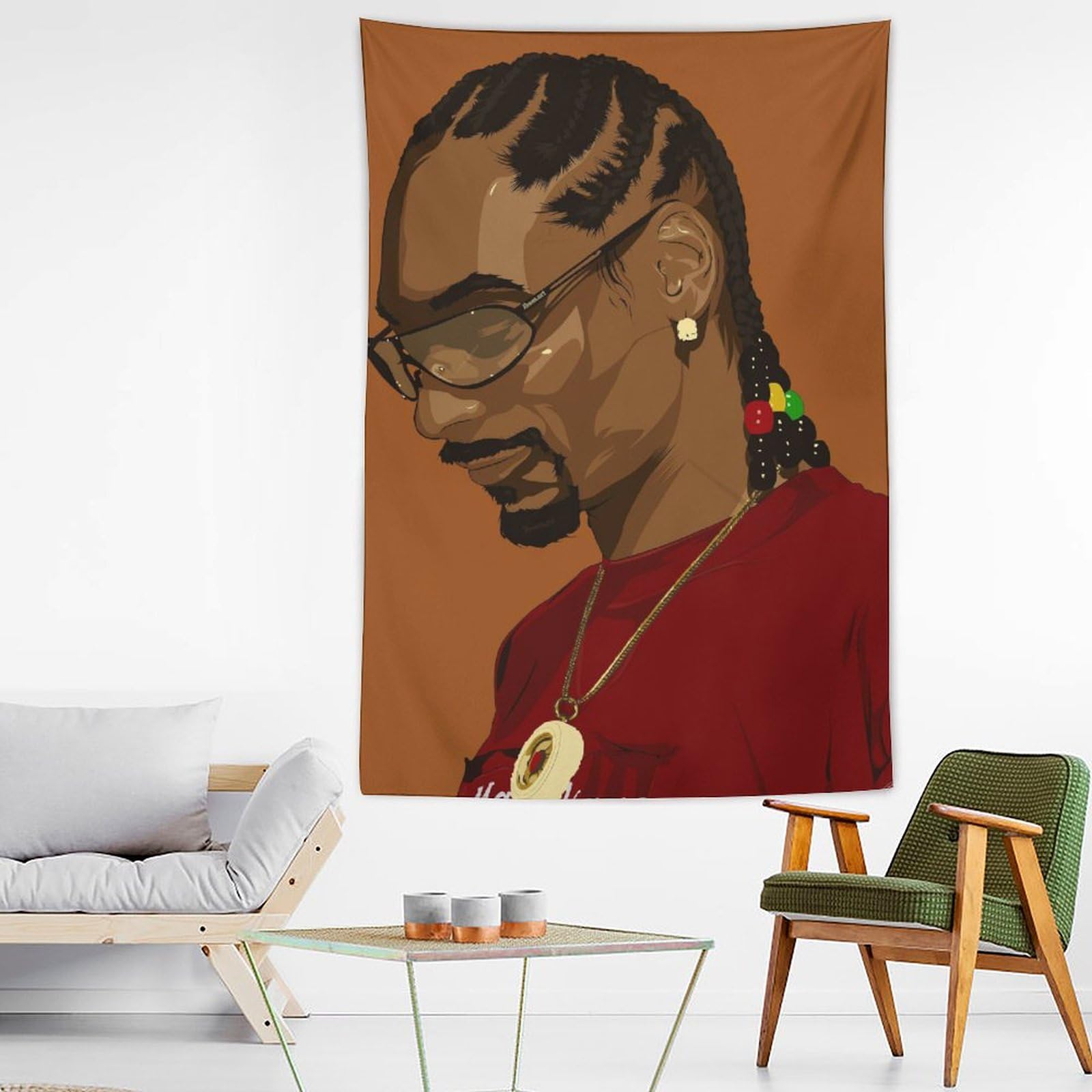Poster con stampa di cantante rap hip hop All Star (27), stampa artistica da parete, idea regalo, decorazione per camera da letto, soggiorno, casa moderna, 152,4 x 228,6 cm