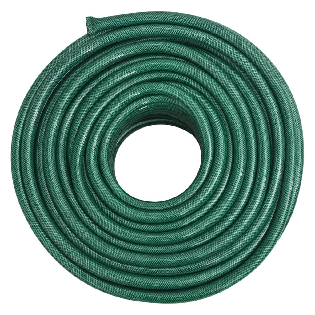 Yuoghrtfe Green Pvc Garden Hose 1 Inch X 20 Meter Water Hose For Farm And Garden Irrigation, Flexible Lightweight Kink-Resistant Pipe
