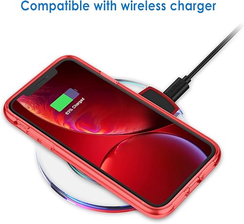 Vista 16 de JETech - Funda para iPhone XR de 6.1 pulgadas, cubierta para absorción de golpes Claro