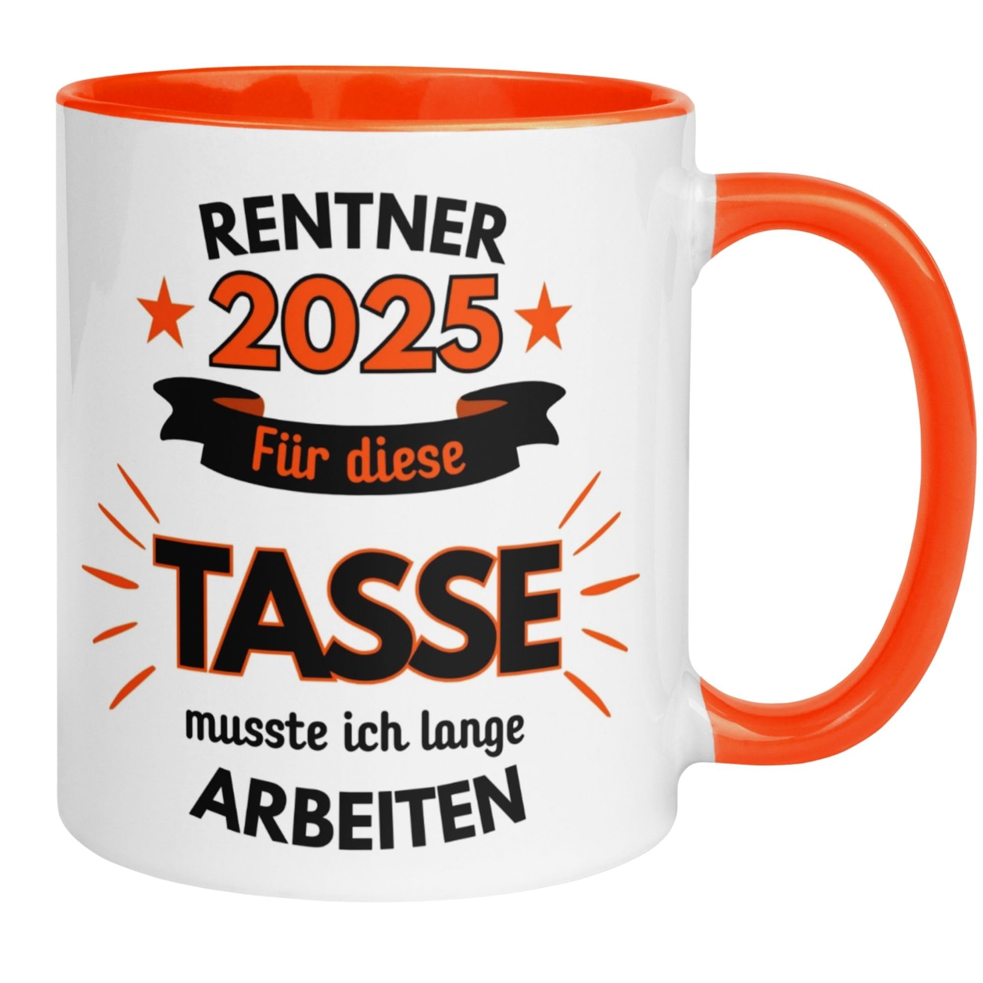 Rente 2025 Tasse Mit Spruch – „längste Kaffeepause Der Welt“, Lustiges Geschenk Zum Renteneintritt